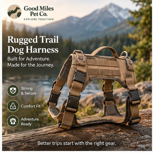 Adjustable Trail Dog Harness